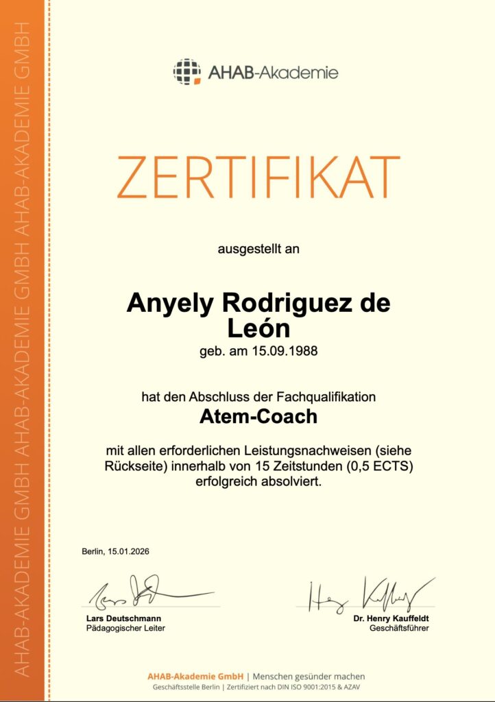 Atemcoach Anyely